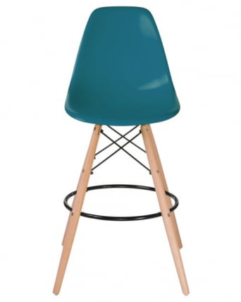 Стул барный DOBRIN DSW BAR (ножки светлый бук, цвет сиденья морской волны (G-05)) 2 шт_6
