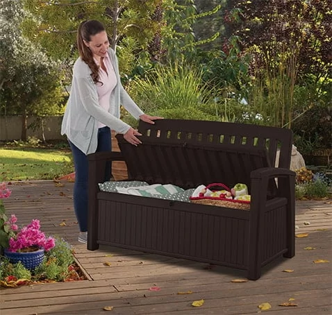 Скамейка PATIO BENCH 227 L Коричневый_3