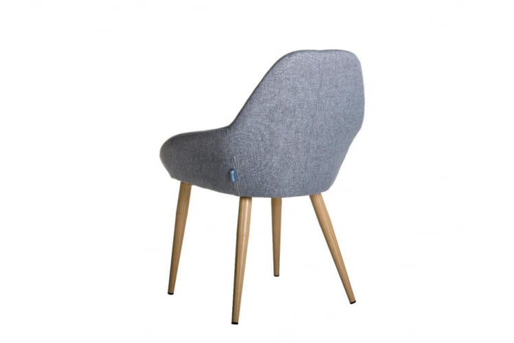 Стул Kent Сер/Натуральный Дуб_2