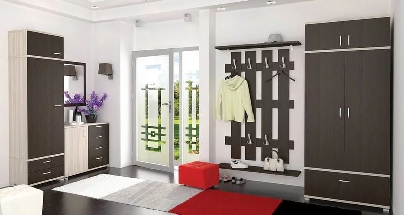 Зеркало Домино Венге (650x20x950)_1