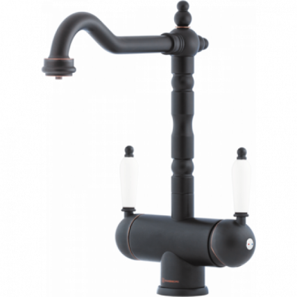 Смеситель Омоикири Амагасаки-О Латунь/Античная Бронза / Omoikiri Amagasaki-O_0