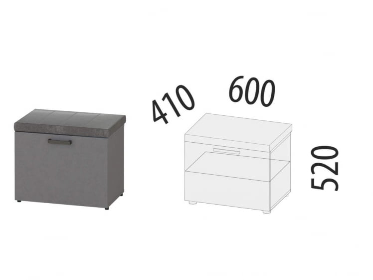 Банкетка Денвер 401.42_1
