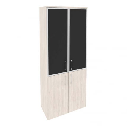 Шкаф высокий широкий ONIX O.ST-1.2R black Денвер Светлый_0
