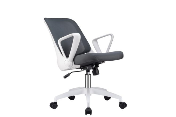 Кресло В-158 Белый Пластик/Серый / W-158_3