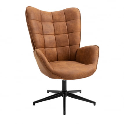 Кресло вращающееся Ирис Коричневый_0