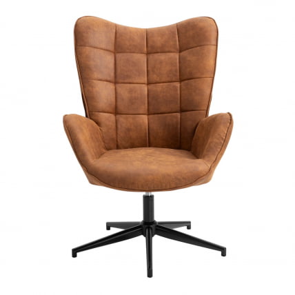 Кресло вращающееся Ирис Коричневый_3