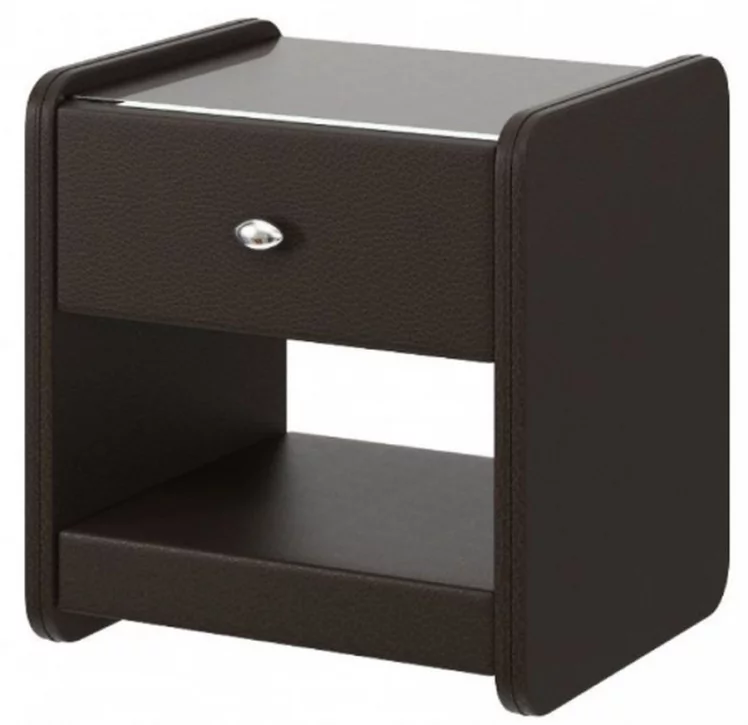 Тумба прикроватная с 1 ящиком №2 Шоколад_0
