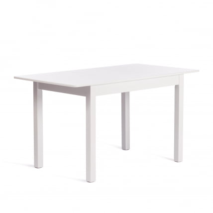 Стол MOSS раздвижной бук, мдф, 110+30 x 68 x 75 см, white (белый)_5