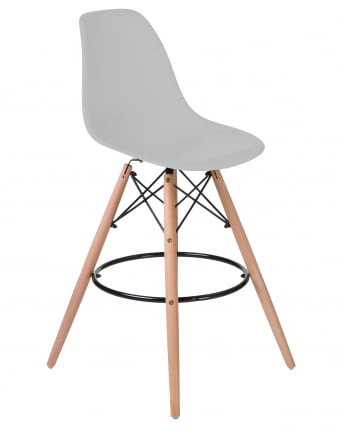 Стул барный DOBRIN DSW BAR Светло-серый GR-01_1