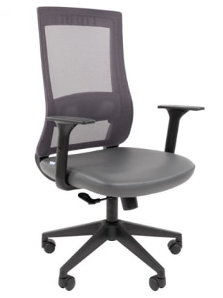 Офисное кресло CHAIRMAN 500 LT БП экокожа Серый_0