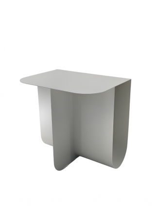 Журнальный столик Laure металл светло-серый_0