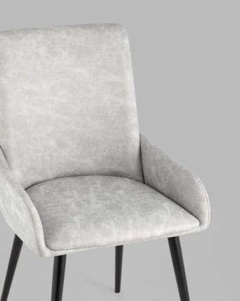 Стул Мюнхен искусственная замша Светло-серый_7