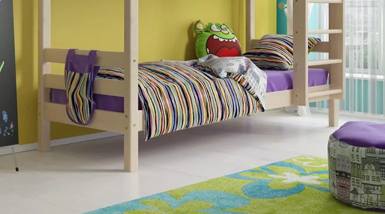 Двухъярусная кровать Соня Вариант 9 с прямой лестницей_4