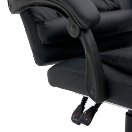 Кресло офисное с функцией вибромассажа CROMEX (КРОМЕКС) Chill MS-005 экокожа черное_15