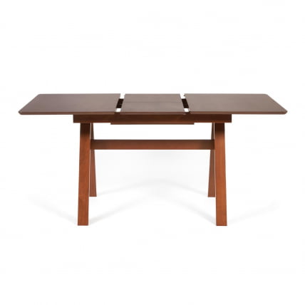 Стол раскладной Ricco (Рикко) основание бук, столешница мдф, 80x120+40x75см, Коричневый_3