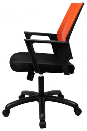 Кресло 1150 TW PL Оранжевый/Черный_4