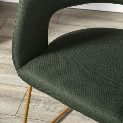 Кресло Hugs К темно-зеленый/Линк золото_7