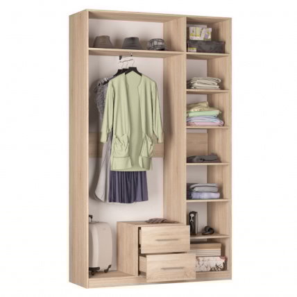 Шкаф распашный Р-230х135х45-2(Белый) / R-230х135х45-2(Белый)_1