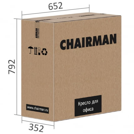 Офисное кресло Chairman Хоме 600 Серое / Home_5