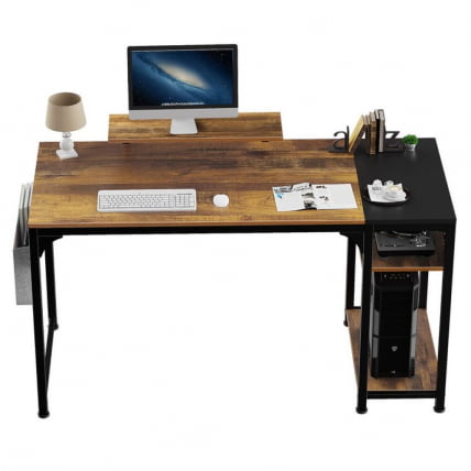 Стол письменный (для компьютера) EUREKA ZX-SS140B-RWB с шириной 140 см Reclaimed Wood_2