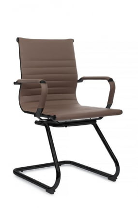 Кресло Хуго РCХ 6002-3СЕБ Коричневый/Металл Черный / Hugo RCH 6002-3SEB_0