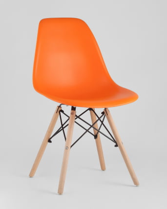 Стул Eames DSW 4 шт. Оранжевый_2