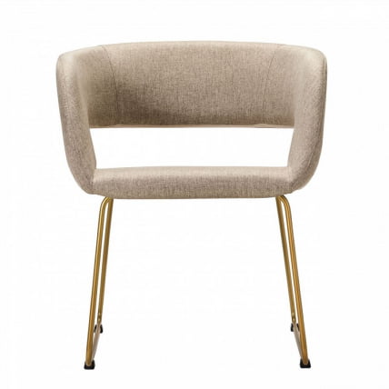 Кресло Hugs К beige/Линк золото_3