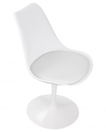 Стул обеденный DOBRIN TULIP Белый W-02_6