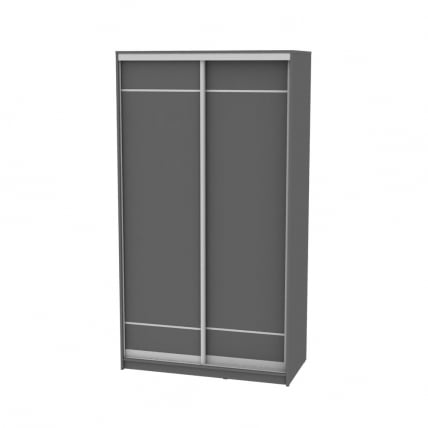 Шкаф-купе B-230х120х60-3(Графит-D7D7)_0