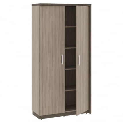 Шкаф/Гардероб с глухими дверьми правый WOOD&STONE СФ-534874 Бетон Чикаго темный Дрифтвуд_1