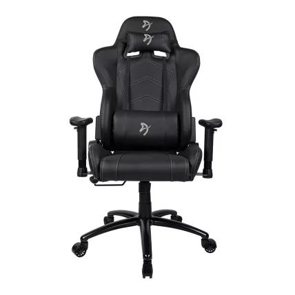 Геймерское кресло Arozzi Inizio Black PU Grey logo_1