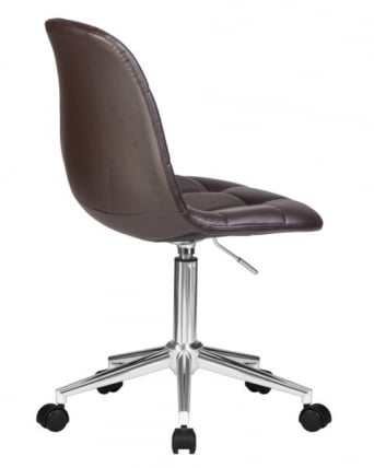 Офисное кресло для персонала DOBRIN MONTY (коричневый) 2 шт_4