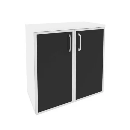 Шкаф низкий широкий ONIX O.ST-3.2R black Белый Бриллиант_0