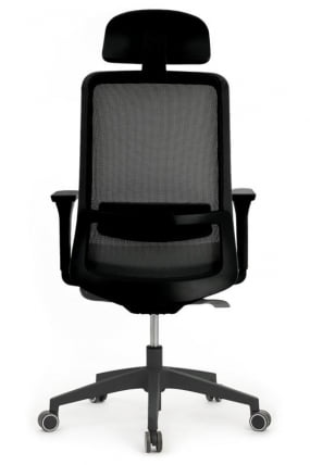 Кресло Work W-218C BLACK Черный_3