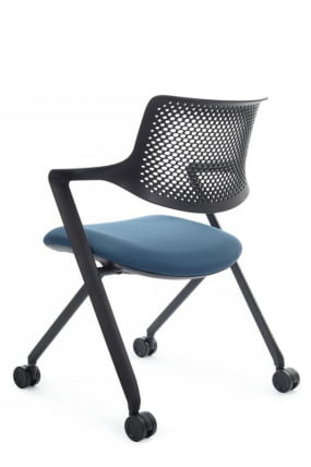 Кресло Dream-F D2202-2 Черный/Синий_4