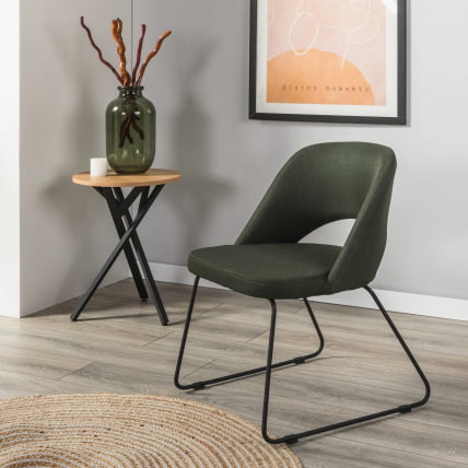 Кресло Ларс темно-зеленый/Линк / Lars_2