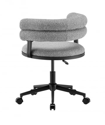 Стул офисный Ponty серый черные ножки_4