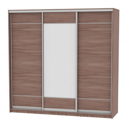 Шкаф-купе B-230х235х60-1(ЯШТ-D7D8D7)_0