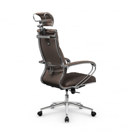 Кресло руководителя Metta L 2c 44C/K116 Infinity Easy Clean (MPES) Комплект 9 Светло-коричневое_3