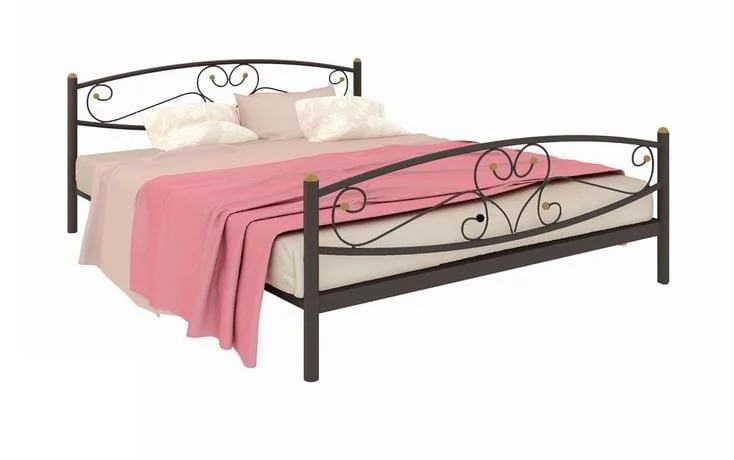 Кровать Каролина Plus 1600х2000 Синяя_0