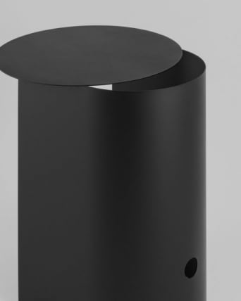 Журнальный столик Floire металл черный_9