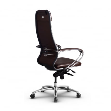 Кресло руководителя Metta L 1m 38K2K Комплект 1 Темно-коричневое_3