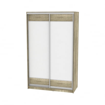 Шкаф-купе B-230х135х60-1(ДКМ-D7D7)_0