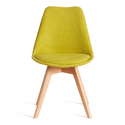 Стул TULIP SOFT (mod. 053V) дерево/пластик/ткань, 49,5 x 54,5 x 84 см, Светло-зеленый (Light green) LY1701-8_4