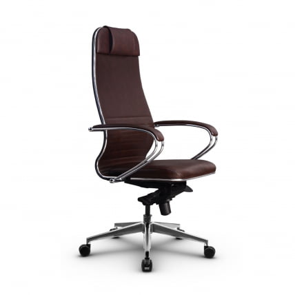 Кресло руководителя Metta L 1m 38K2K Комплект 2 Темно-коричневое_1