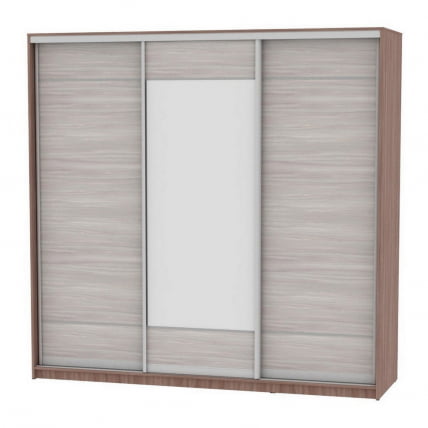 Шкаф-купе B-230х235х60-1(ЯШТ-ЯШС-D7D8D7)_0