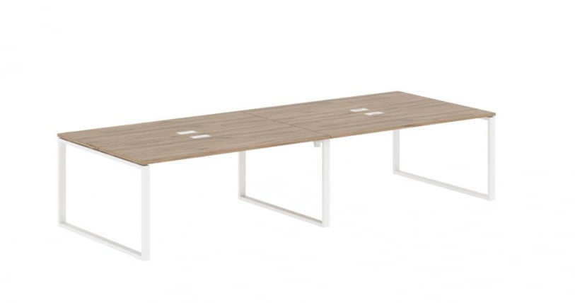 Бенч-система EDIS EQWST 3513 Дуб Денвер светлый Белый_0