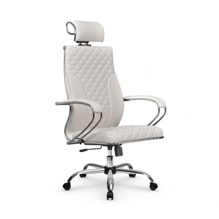 Кресло руководителя Metta L 2c 44C/K116 Infinity Easy Clean (MPES) Комплект 5 Белое_0