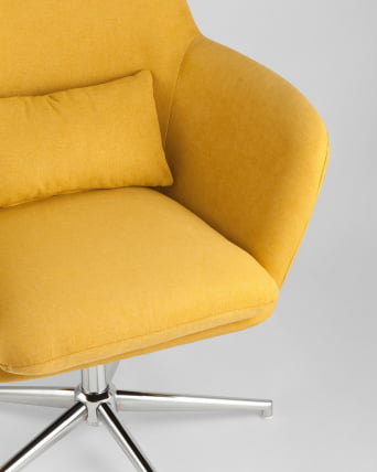 Мягкое кресло регулируемое Рон Охра_8