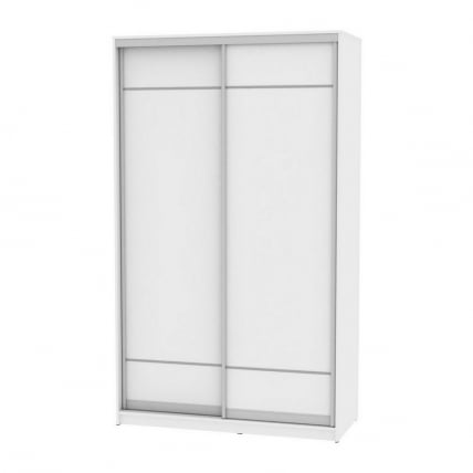 Шкаф-купе B-230х135х60-1(Белый-D7D7)_0